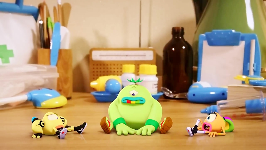 انیمیشن هیولاهای کوچولو - قسمت 31 - سکسکه